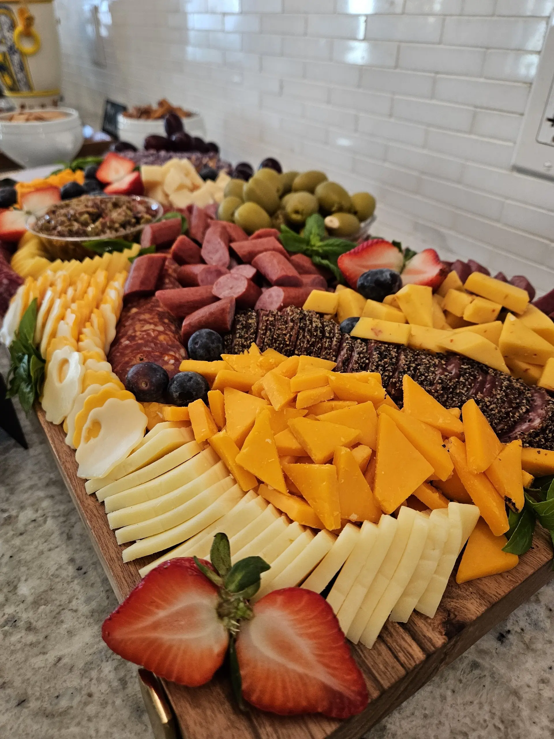 Charcuterie spread from Ekatrina's Catering
